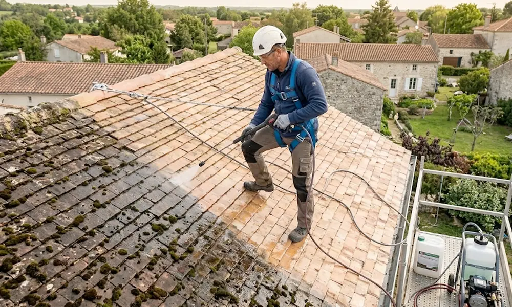 Nettoyage et Traitement anti mousse